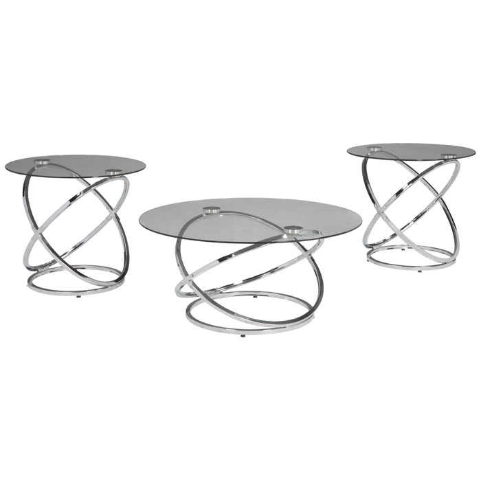Orren Ellis Barbieri 3 Piece Coffee Table Set & Reviews Wayfair